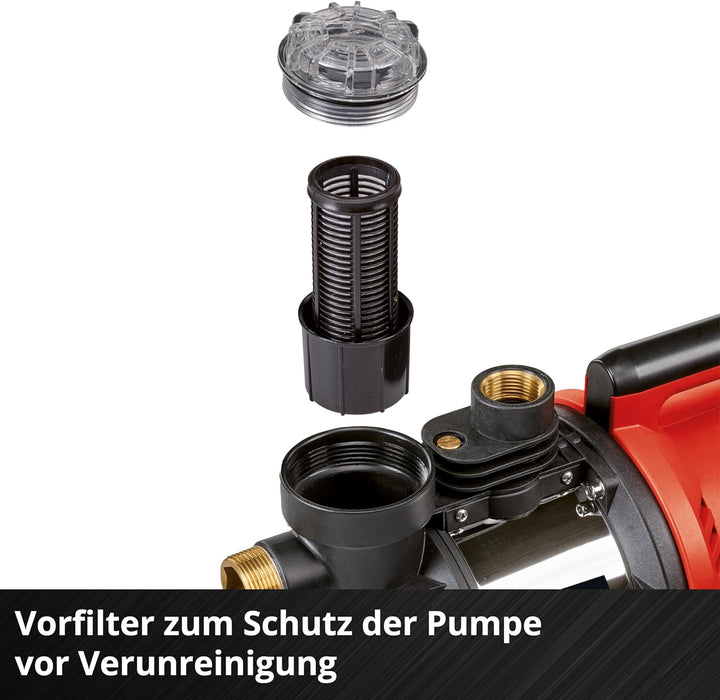 Einhell Automatische Gartenpumpe GE-AW 1144 SMART (Smart Garden, App, Bewässerung per Zeitplan / sma