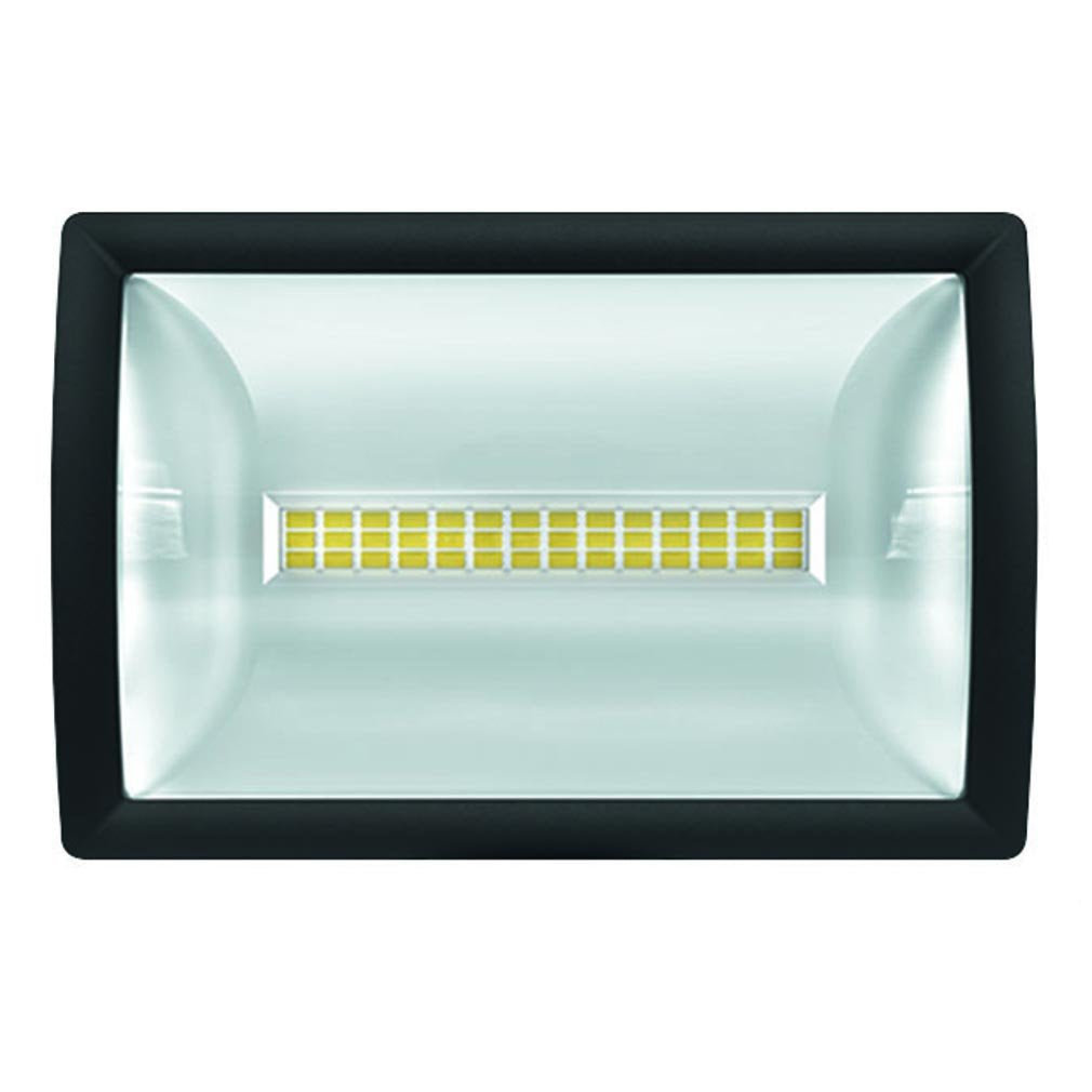 Theben 1020714 - helles LED Flutlicht theLeda E20L BK schwarz mit 20 Watt
