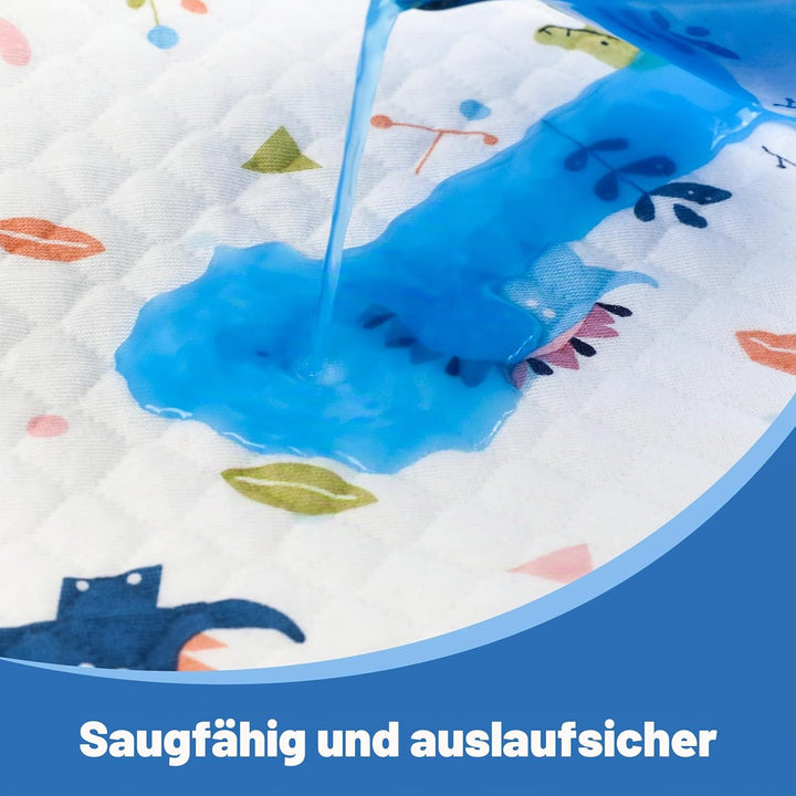 MOEMOE BABY Inkontinenz Bettunterlage, 87x198cm wiederverwendbar inkontinenz bettunterlage, wasserdi
