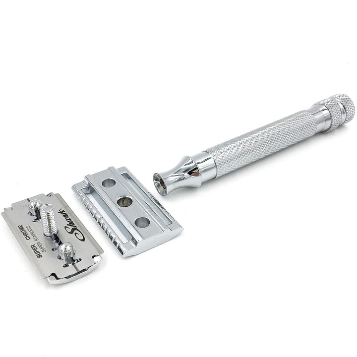 Parker Safety Razor 91R Superschwergewicht Double Edge Safety Razor & 5 Klingen