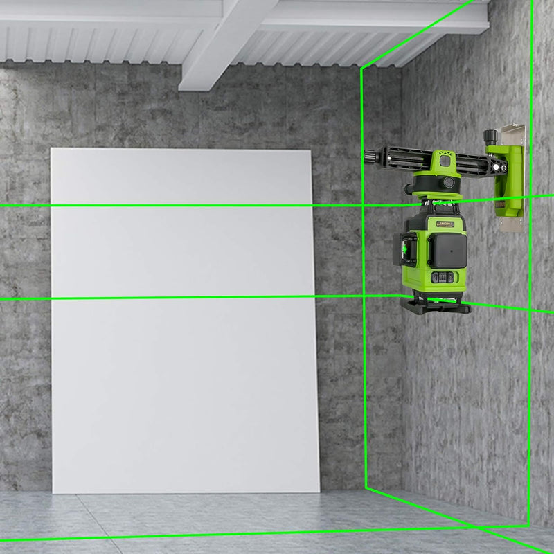 Zokoun Laser Level Feinabstimmung der Wandhalterung Starke magnetisch schwenkbare Hängesockel für 3D