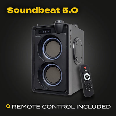 Overmax Soundbeat 5.0 Bluetooth-Lautsprecher, USB, SD, AUX Radio, 20 W, Karaoke-Funktion, Wiedergabe