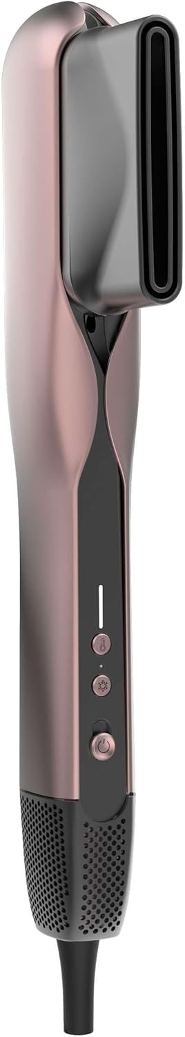 Cecotec Haarglätter mit Luft AirLisse 2in1 ForceDry Black Essential. 1000W, Luftstrom 19,7 m/s, 2 ma
