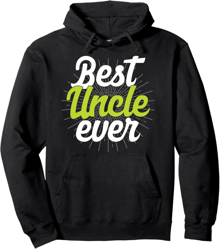 Bester Onkel Neffe Nichte Vater Bruder Verwandte Familie Pullover Hoodie