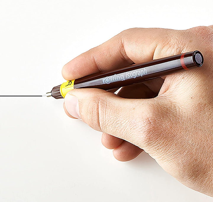 rOtring Isograph Fineliner Master Set | mit Zirkel | 0,1 mm/ 0,3 mm/ 0,5 mm | 3 Stück 0,10 mm, 0,30