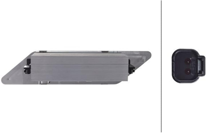 HELLA - LED-Arbeitsscheinwerfer - Modular Worklight Prime Style - 24/12V - 2350lm - Einbau/Schrauban