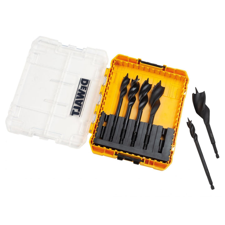 DeWALT DT90238-QZ Holzbohrer-Set 6-tlg, schwarz/gelb