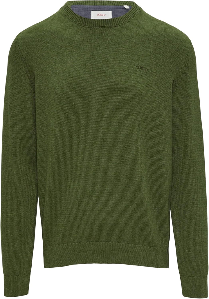 s.Oliver Strickpullover aus Effektgarn S Grün 77w0, S Grün 77w0