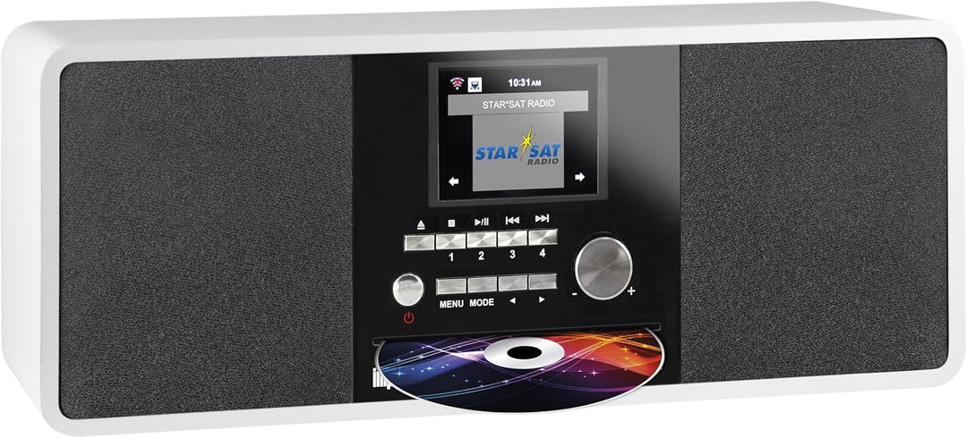 Imperial DABMAN i200 CD Internetradio/DAB+ Radio Digitalradio mit CD Player (Stereo Sound, Internetr