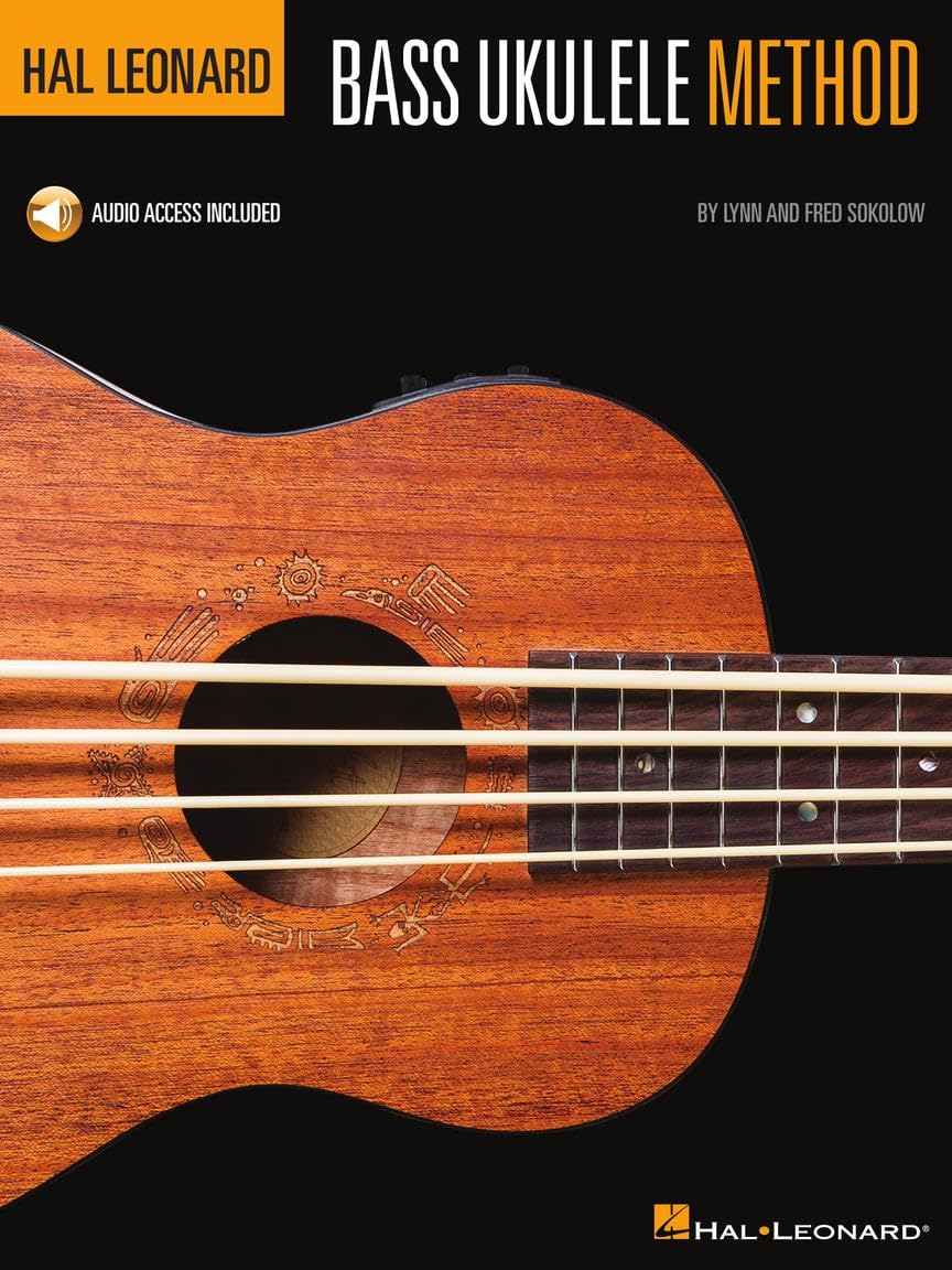Hal Leonard Bass Ukulele Method - Book with Online Audio for Demos and Play-Along: Includes Download
