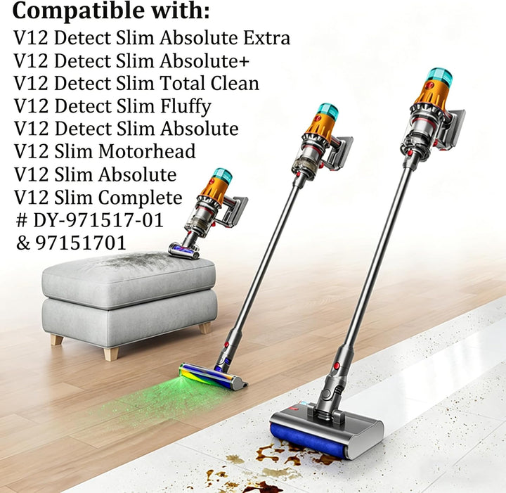 Filter für Dyson V12 Detect Slim Absolute Staubsauger, Waschbar Ersatzteile Hepa Filter Zubehör mit