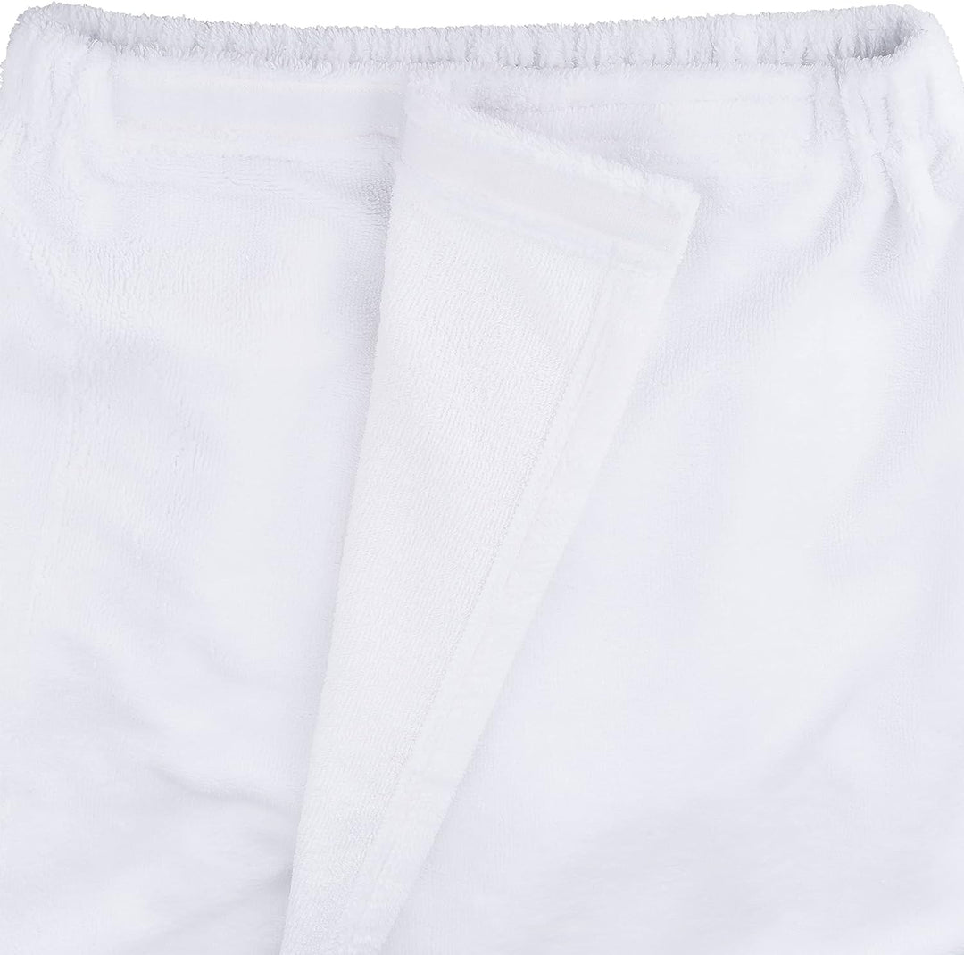 Floringo Luxus Saunakilt/Sauna-Kilt Twin-Star Damen mit Klettverschluss und aufgesetzter Tasche - we
