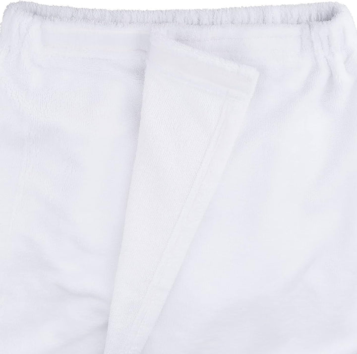 Floringo Luxus Saunakilt/Sauna-Kilt Twin-Star Damen mit Klettverschluss und aufgesetzter Tasche - we