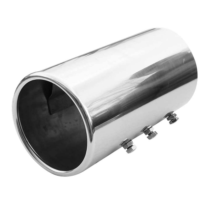 Auspuffblende Endrohr Auspuff Universell Schalldampf Endrohrblenden Blende Sport Edelstahl Rund bis