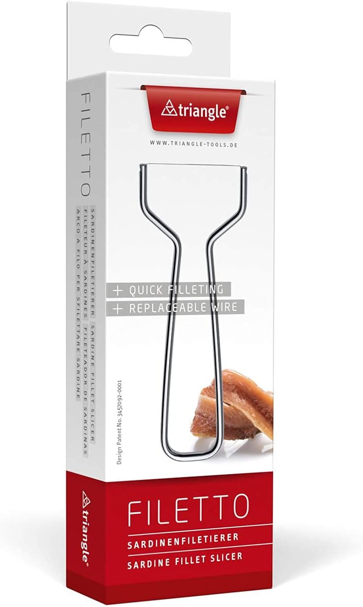 triangle Sardinenfiletierer, Edelstahl, spülmaschinengeeignet