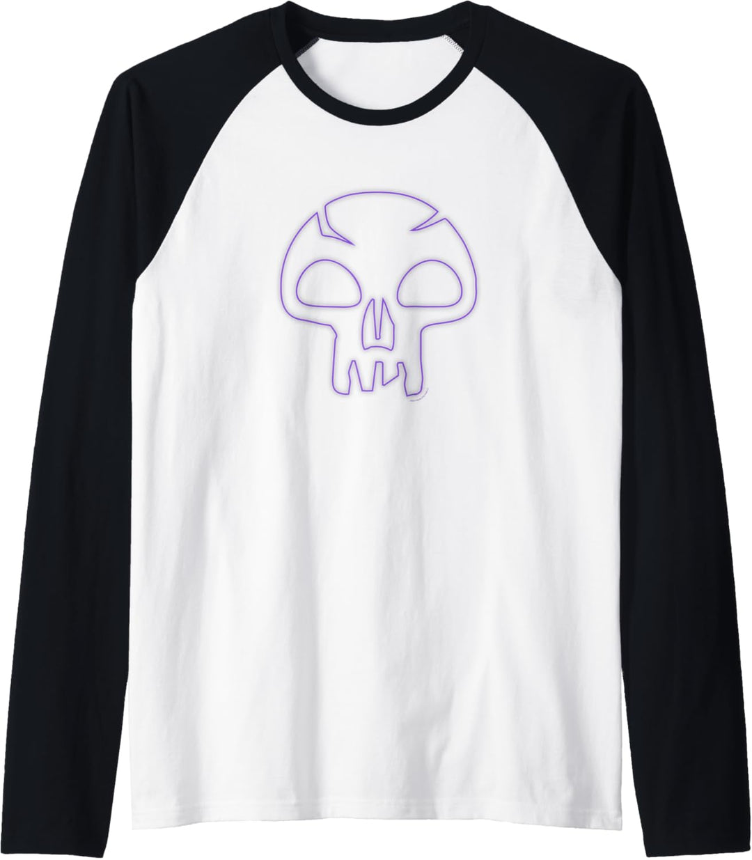 Magic: The Gathering-Black Mana Emblem Raglan