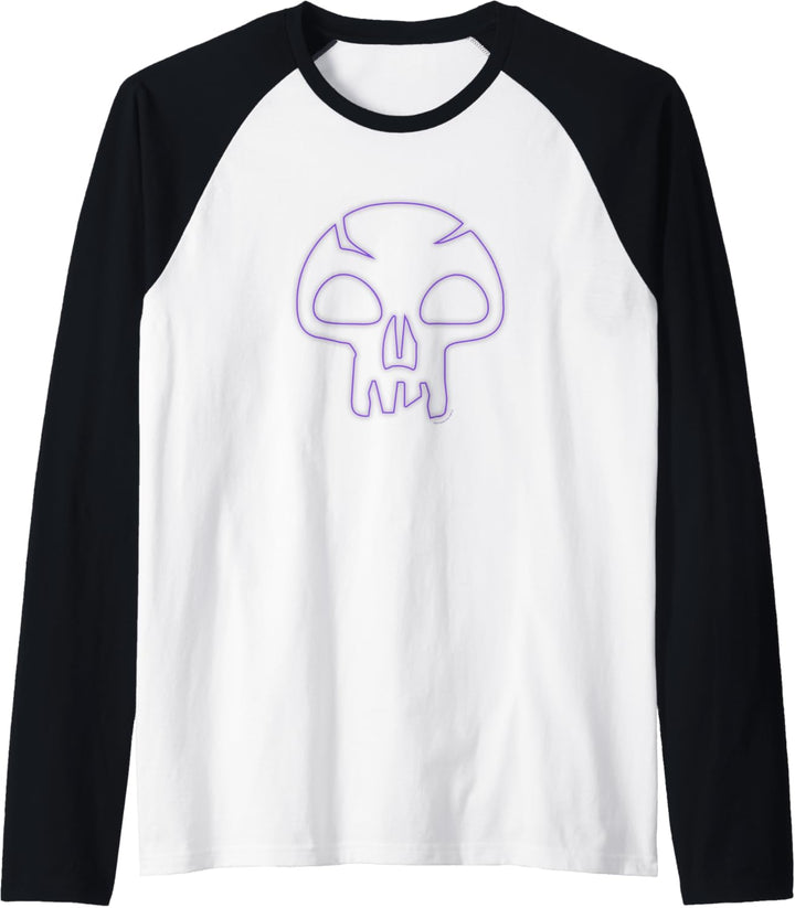 Magic: The Gathering-Black Mana Emblem Raglan