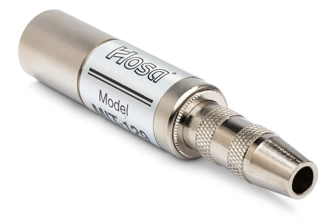 Hosa MIT-129, Impedance Transformer, 1/4 in TSF to XLR3M Impedanz-Transformator, Impedanz-Transforma