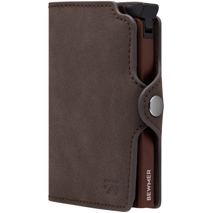 BEWMER 1 Geschütztes Kartenetui | Slim Wallet für Männer und Frauen | Kartenhalter mit RFID-Schutz u