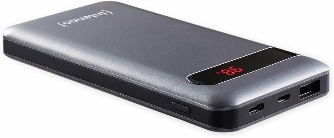 Intenso 7332330 Powerbank PD 10000 - externer Akku mit Power Delivery & Quick Charge 3(10000mAh, gee