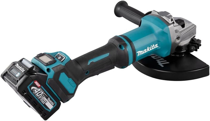Makita GA038GT201 Akku-Winkelschleifer 40V max. / 5,0 Ah, 2 Akkus + Ladegerät im Transportkoffer mit