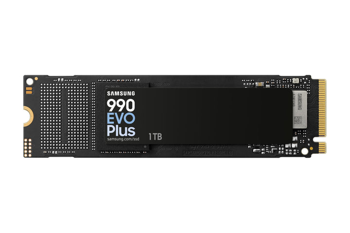 Samsung 990 EVO Plus NVMe M.2 SSD 1 TB, PCIe 4.0 x4 / PCIe 5.0 x2, NVMe 2.0 (2280), 7.150 MB/s Lesen