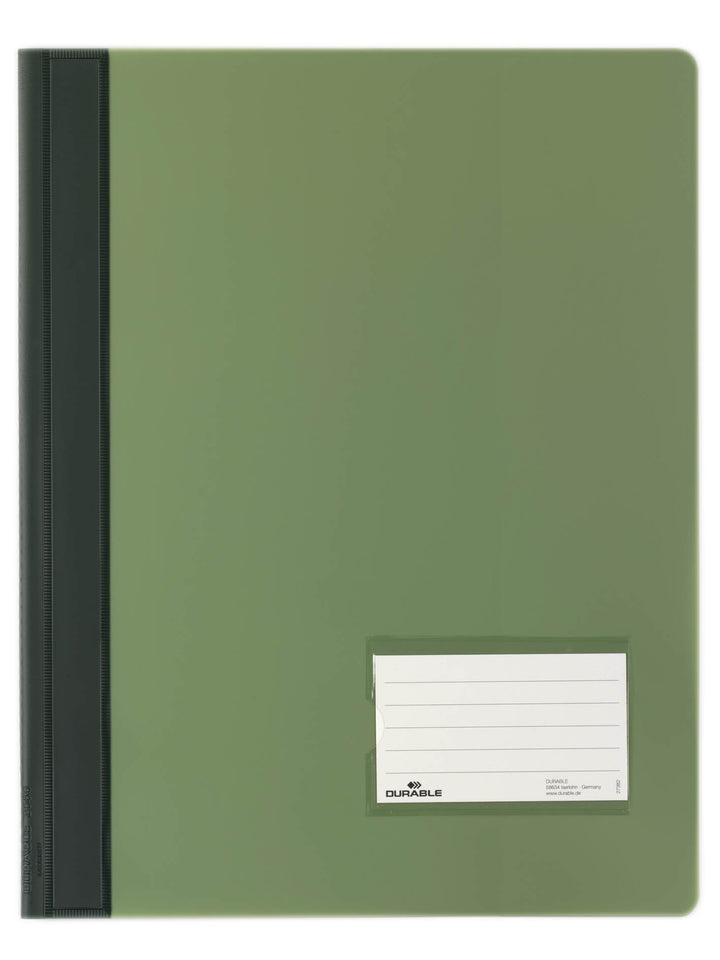 Durable Schnellhefter, überbreit, grün, 25er Packung, 268005, Grün