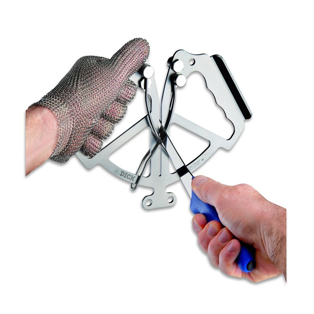 F. DICK Messerschärfer, Messerschleifer zum Durchziehen I spezielle Schärfstäbe, immer perfekter Win