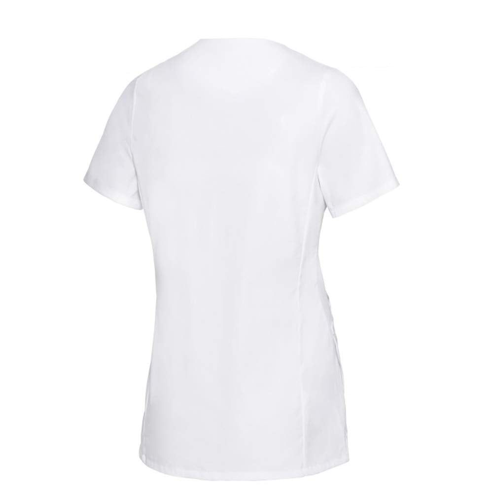 BP 1764-684-0021-2XLn Damen-Kasack, Superleichter Stoff, 200,00 g/m² Stoffmischung mit Stretch, weis