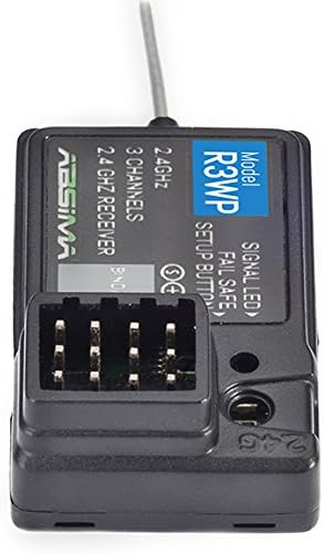 Absima 2000102 Fernsteuerung CR3P 2.4GHz inkl. 2 St. 3 Kanal Waterproof Empfänger