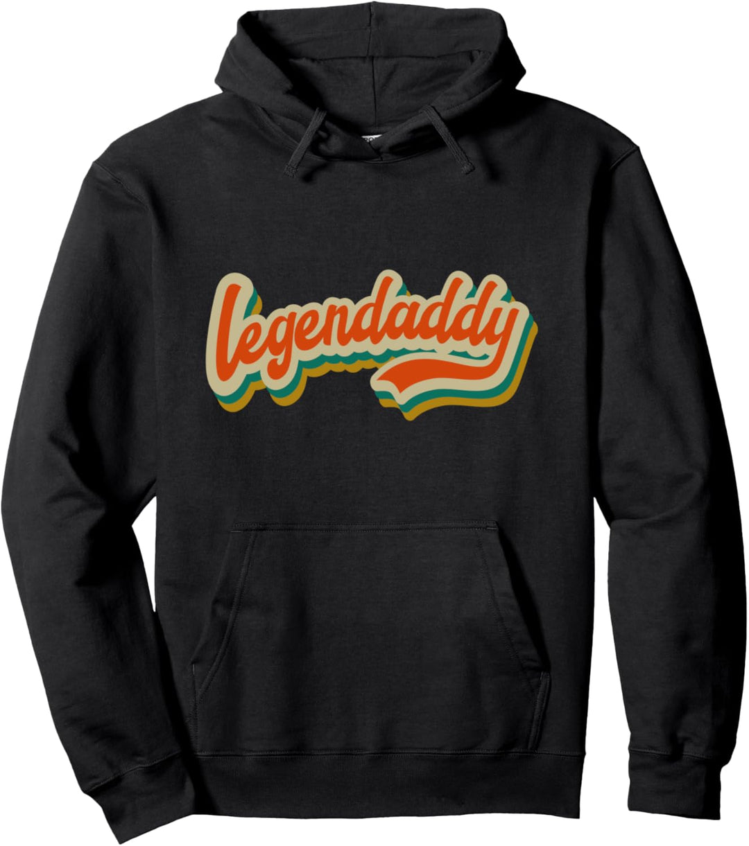 Legendaddy - Vintage Dad Father's Day Birthday Daddy Retro Pullover Hoodie