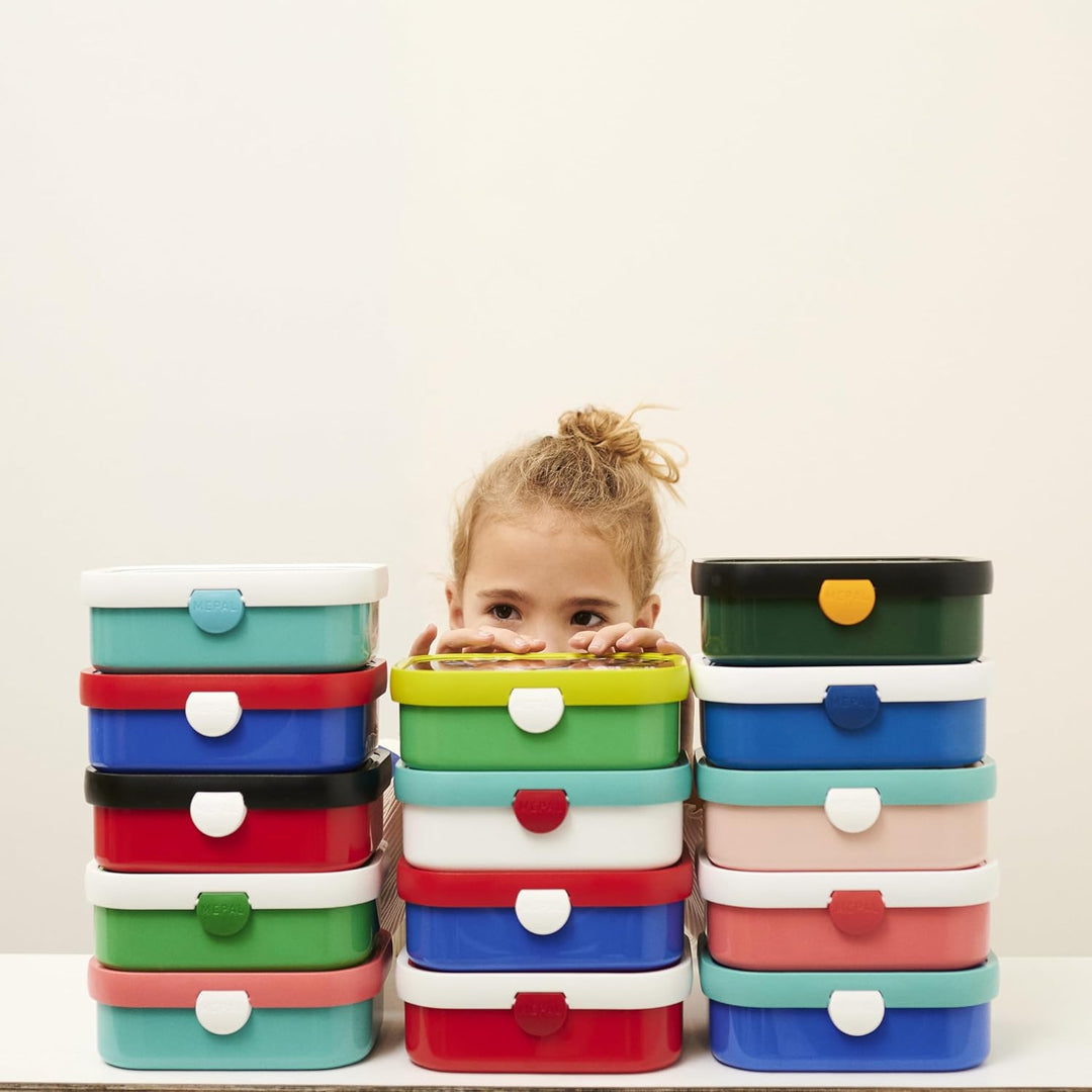 Mepal - Brotdose Kinder Campus Little Dutch - Bento Box Kinder - Brotdose Kinder mit Fächern & Gabel