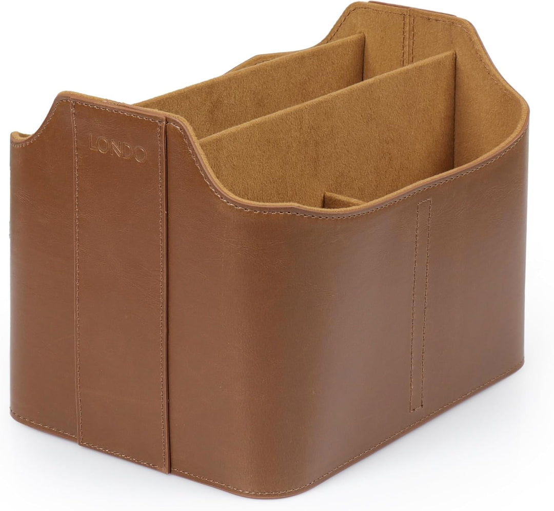 Londo Fernbedienungshalter mit 5 Fächern–zur Aufbewahrung von DVD-,Blu-Ray-,TV- Roku-oder Apple TV-F