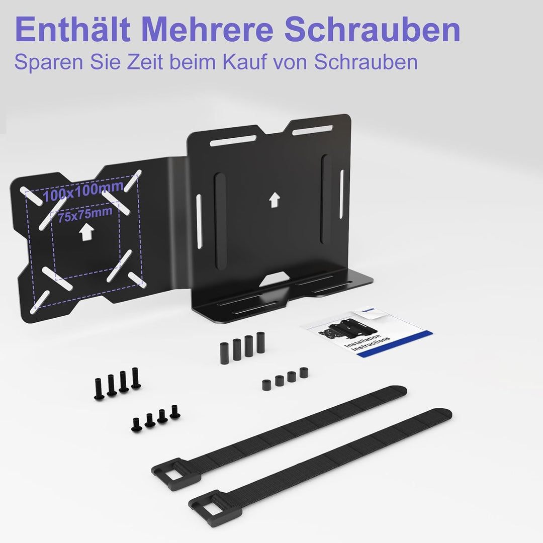 Universelle VESA Halterung für Mini PC Verstellbare Halterung für Dell HP Lenovo Mini Computer, Mode