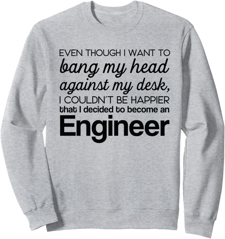 Ich könnte nicht glücklicher sein, dass ich mich Sweatshirt