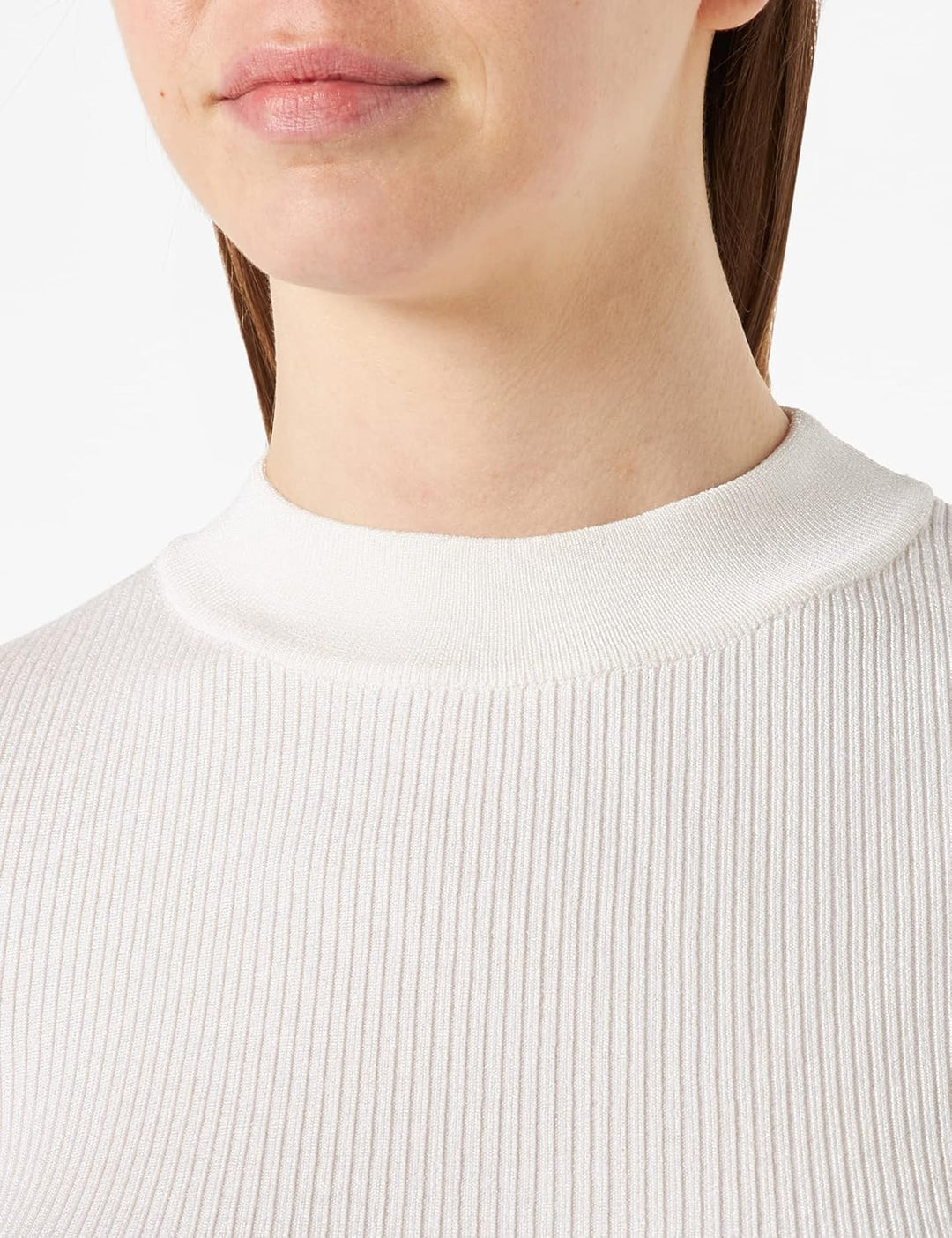 HUGO Damen Shoundyna Top L Natural102, L Natural102