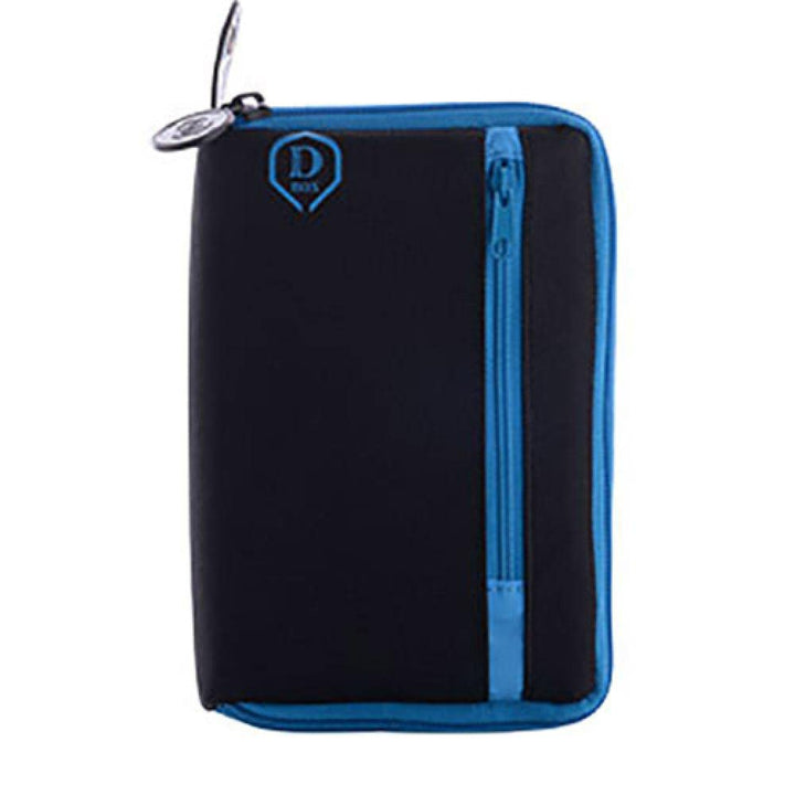 ONE80 The Dartbox Dart Chase D Box Darttasche für Darts Dart Wallet Dart Cases Blau, Blau