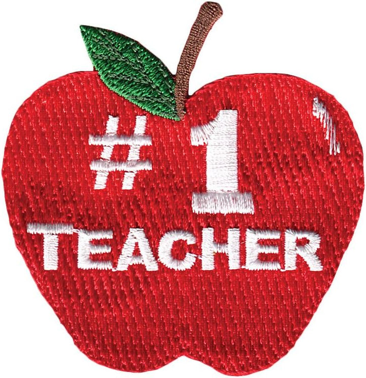 Tervis #1 Teacher-Apple Isolierbecher mit Emblem, 473 ml, transparent 16oz Mug - No Lid Durchsichtig