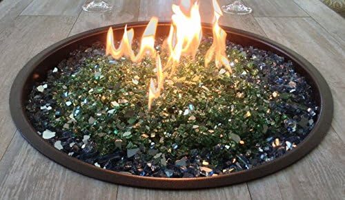 Weiva Feuerglas,Cobald Blau reflektierend (10) 10.0 Kilogramm, 10.0 Kilogramm