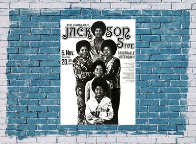 Michael Jackson - I'll Be There, Frankfurt 1972 » Konzertplakat/Premium Poster | Live Konzert Verans