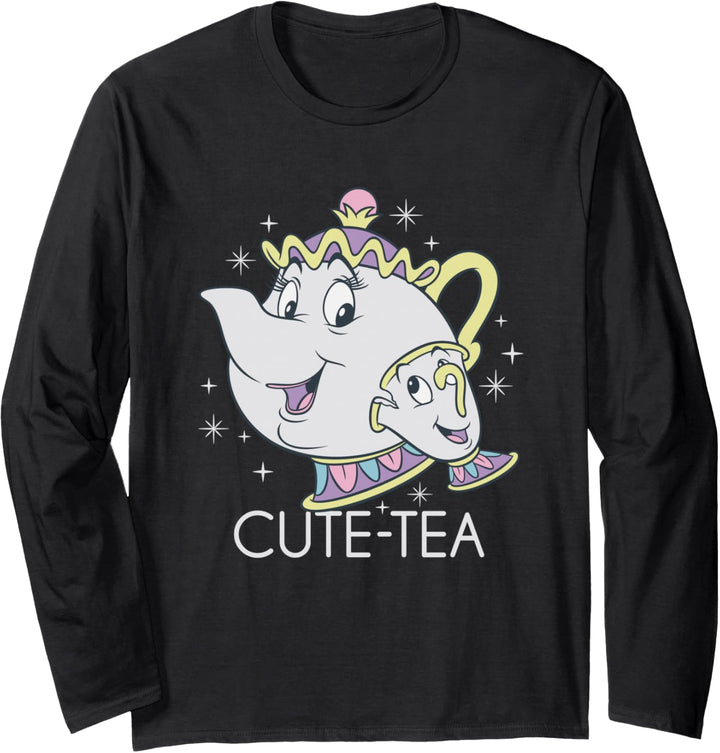 Disney Beauty and the Beast Mrs. Potts and Chip Mother's Day Langarmshirt