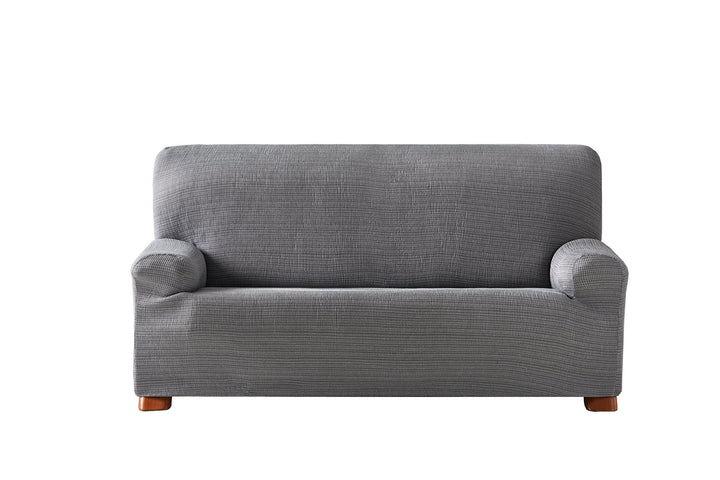 Eysa Achilles Aquiles elastisch Sofa überwurf 2 sitzer Farbe 06-grau, Polyester-Baumwolle, 37 x 29 x