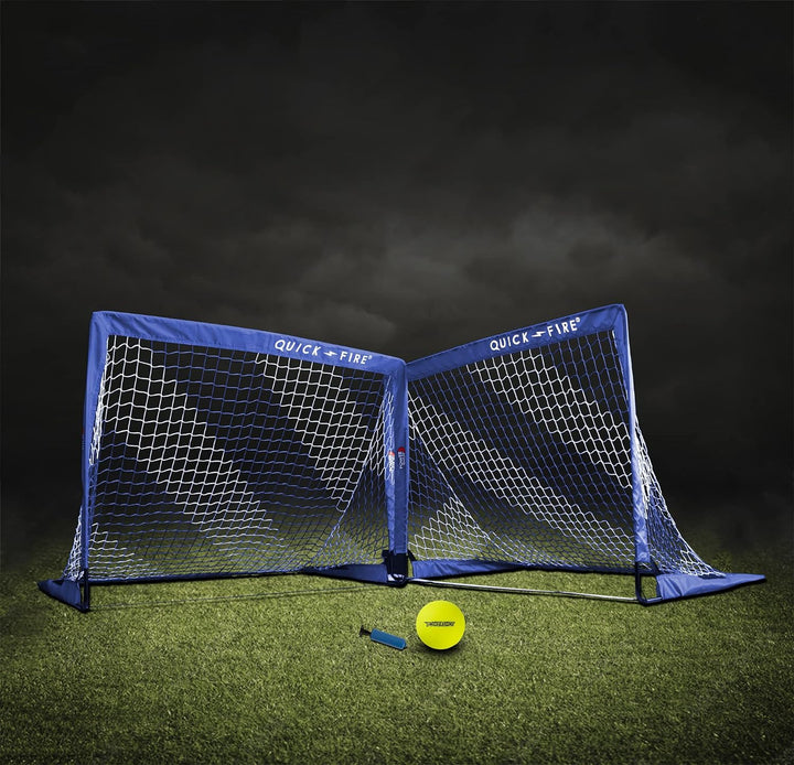 Fussballtor POP UP - 2 Grössen zur Auswahl - 2er Set - faltbares Garten Fussballtor für Kinder in BL