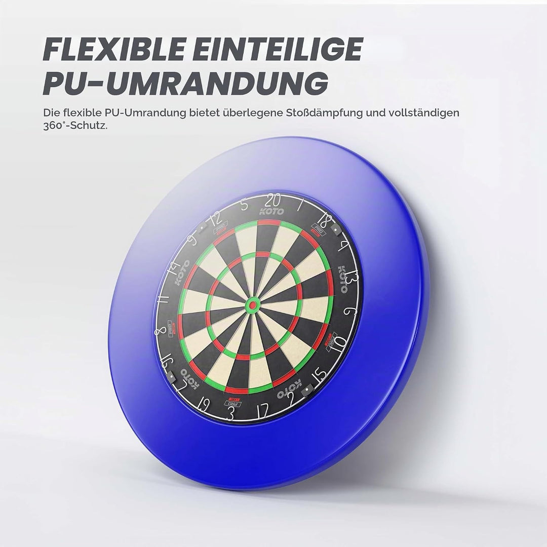 KOTO - King Pro Surround Dartset, 3 Barrels, 2 Sets Flights, 2 Sets Shafts (Short &amp; medium), Dartwal