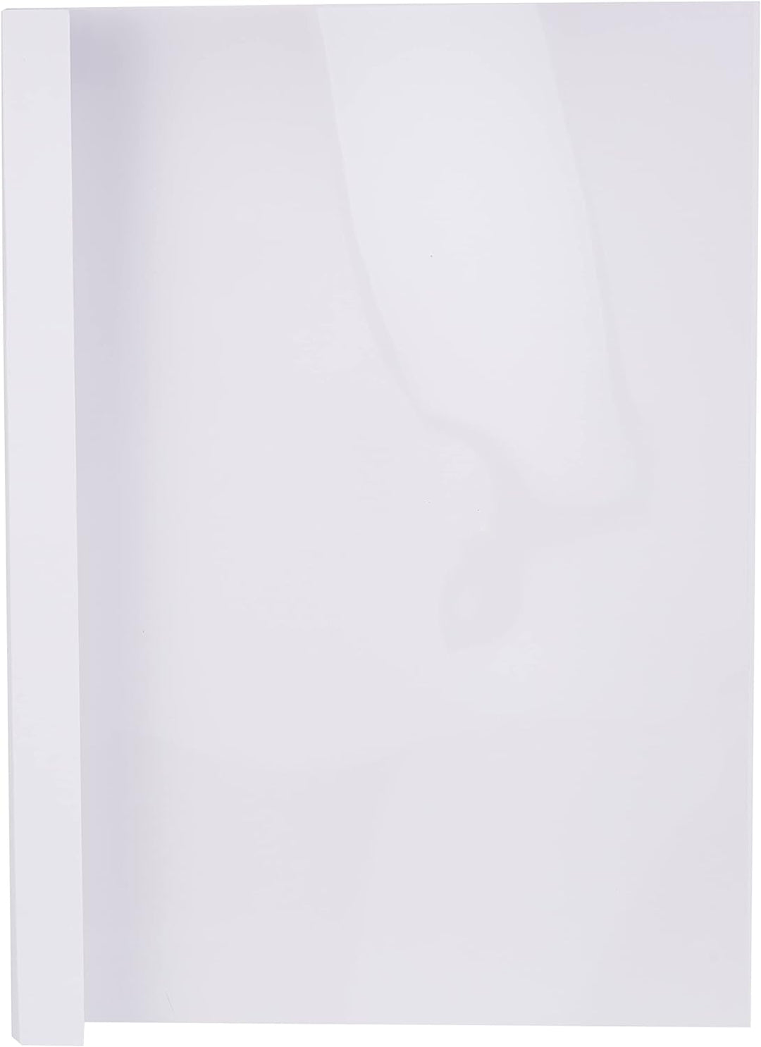 Fellowes Thermobindemappen Standard, 150 Mikron Vorderseite (PVC) / 200g/m² Rücken (glänzend), weiss