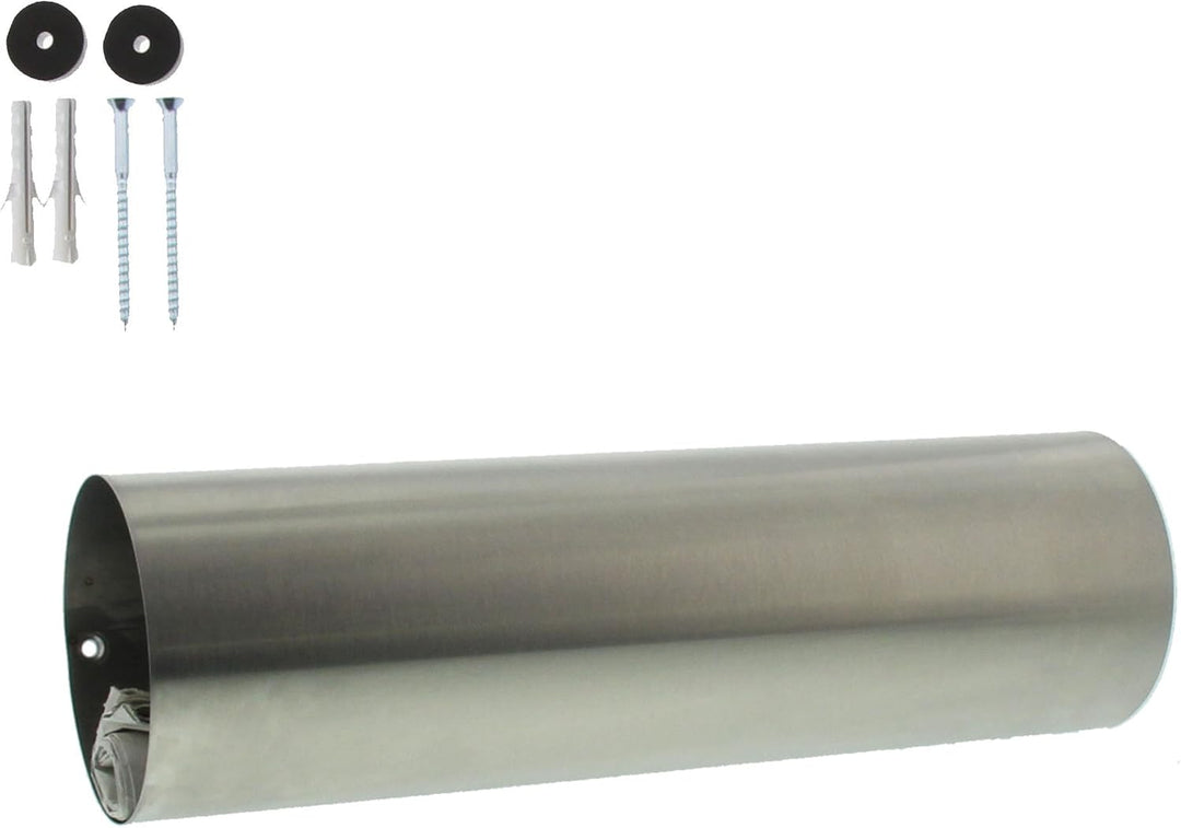 Burg-Wächter Zeitungsrolle, Edelstahl, rund, 3800 NI, Bx∅ 400x120 mm Zeitungsbox, Zeitungsbox