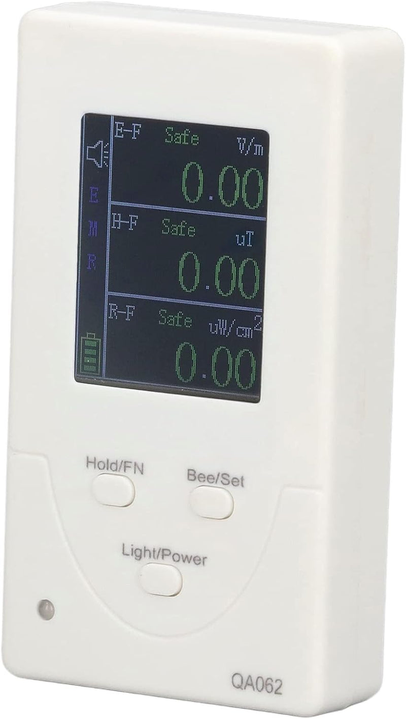 Fafeicy Drei-in-Eins-Radiofrequenz-Strahlungsdetektor für Elektromagnetische Felder, Wiederaufladbar