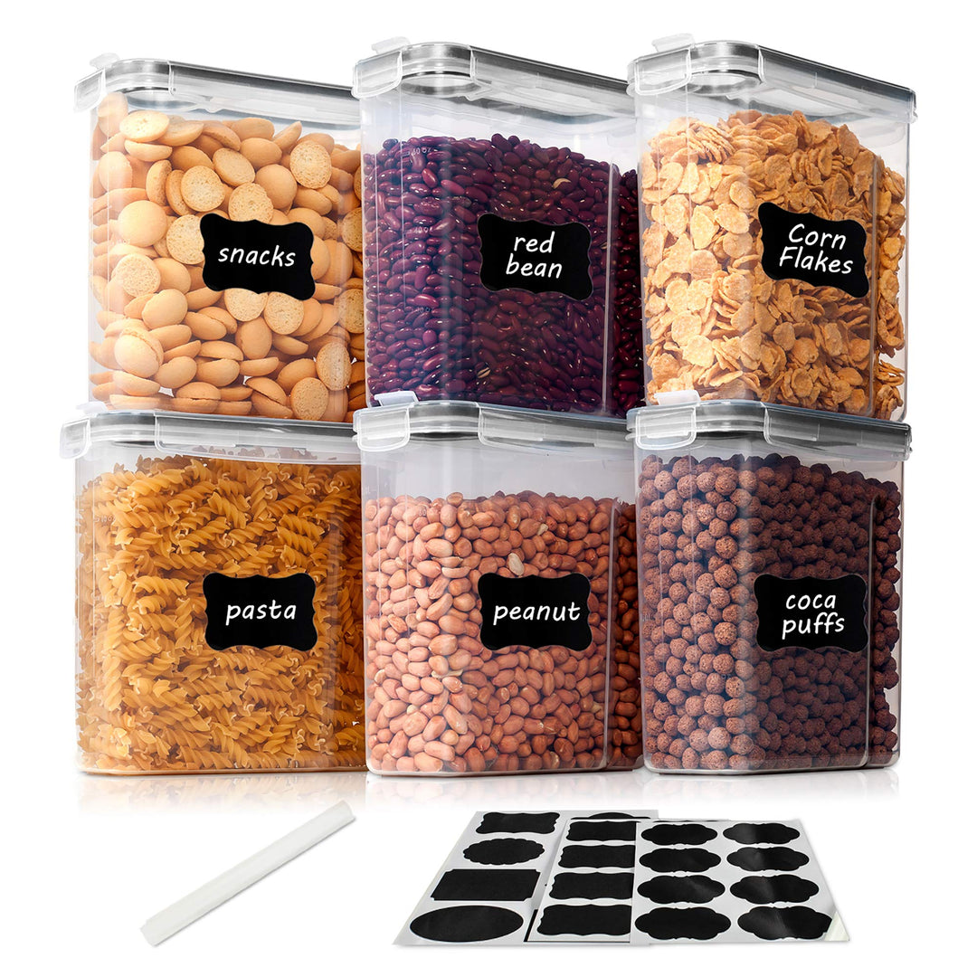 Vtopmart 2.5L Vorratsdosen Set,Müsli Schüttdose & Frischhaltedosen, BPA frei Kunststoff Vorratsdosen