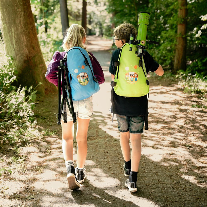 Bresser Junior Kinder-Teleskop Einsteiger 70/400, astronomisches Linsen-Teleskop für Kinder ab 8 Jah