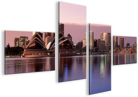 islandburner Bild Bilder auf Leinwand Sydney 4L XXL Poster Leinwandbild Wandbild art up your life ®